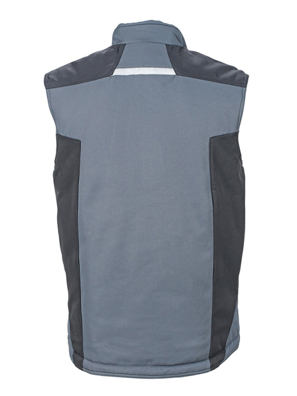 Softshell Weste Craftsmen Grau